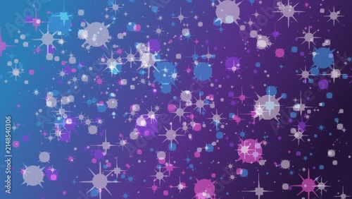 abstract background with stars