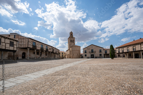 Arevalo, Spain - June 16, 2026: Arévalo Town Square