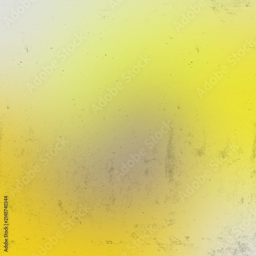 Abstract yellow gradient background featuring subtle distressed grunge texture for professional graphic design projects with digital art projects
