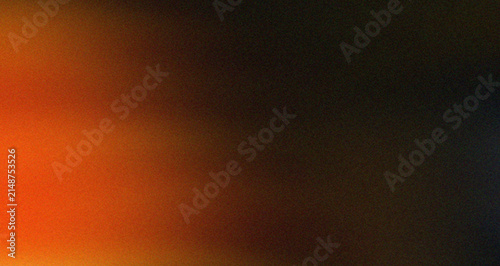 Warm orange to dark green gradient background