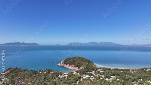 Canvastavla Spectacular aerial photo of Arcadia Magnetic Island Queensland Australia