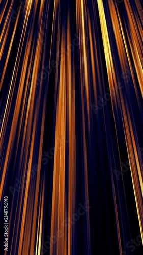 Abstract Golden Light Streaks Vertical Motion Background Upward Speed Lines Futuristic Energy Loop 4K Animation