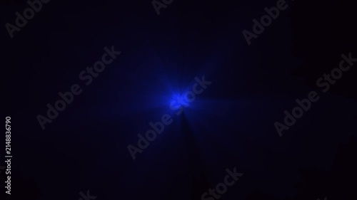 Animation Blue cc light rays. bright light rays effect overlay Glitter, shiny, bright, flare footage.