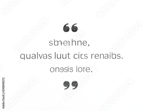 Inspirational Quote in Elegant Typography.