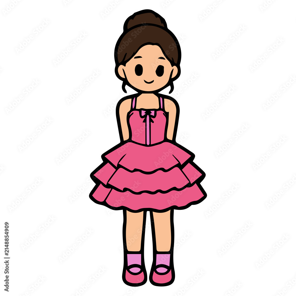 Fototapeta premium Cute cartoon vector animation design