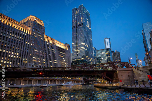 downtown Chicago, Illinois