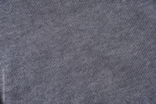 Texture of grey knitted fab...