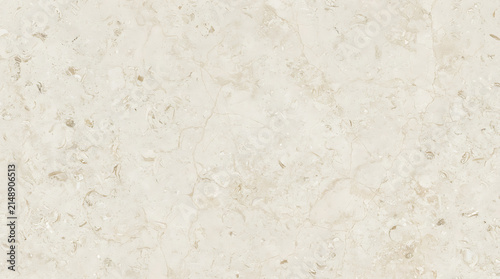 Foto Beige marble texture with natural fossil patterns