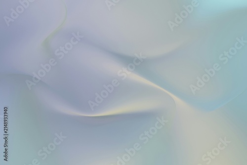 Obraz na płótnie Abstract smooth wave gradient background with pastel blue and purple tones