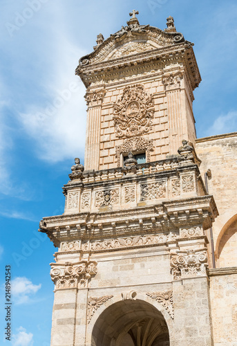 Cathedral of San Nicola Located in the Historic Center of Sassari, Sardinia, Italy