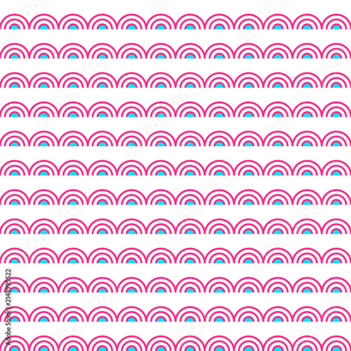 Classic Art Deco Architectural Surface Pattern