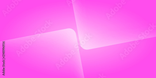 Vibrant Pink Magenta Abstract Background with Elegant Soft Curved Light Shapes and Smooth Gradients