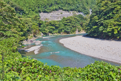 Konstfotografi Rural road at Wakayama Prefecture, Japan.