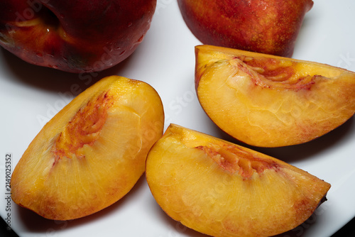 The nectarine peach (commonly called a nectarine)