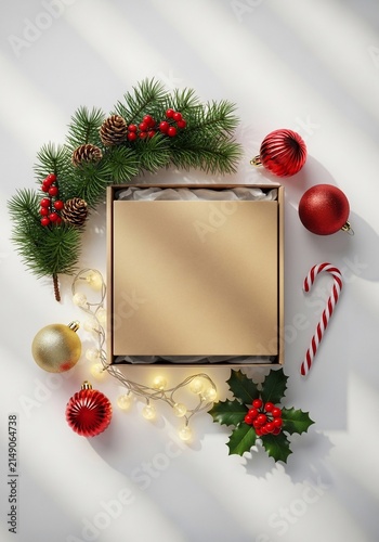 Festive Glow: A Winter's Gift Unveiled