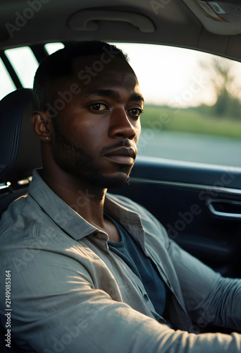 Young african american man ...