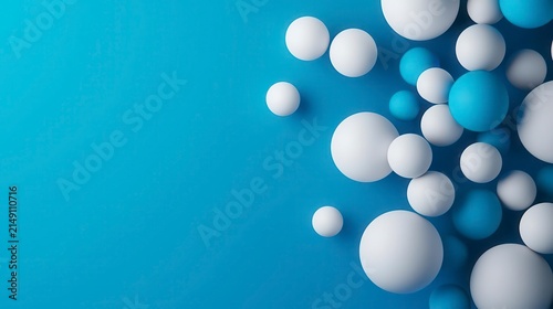 Quantum orbitals forming organic shapes in motion graphics style