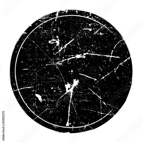 Distressed grunge stamp texture isolated on white background