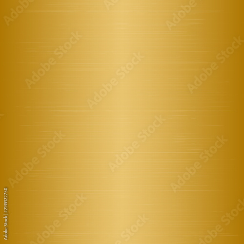 shiny gold metal texture background with horizontal lines