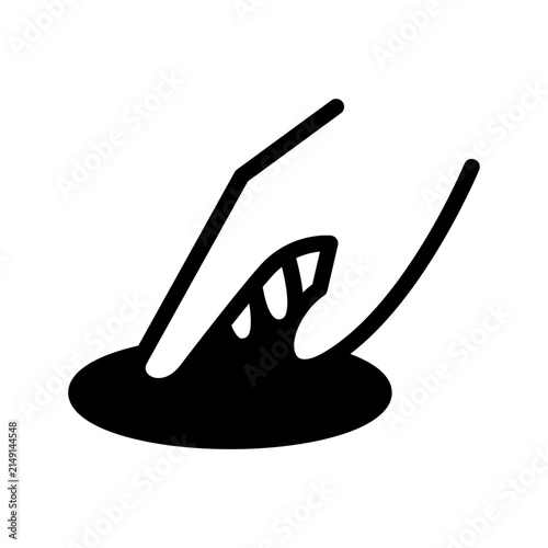Foto Touch Icon Vector Symbol Design Illustration