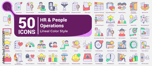 Color HR and People Operations Bundle H50