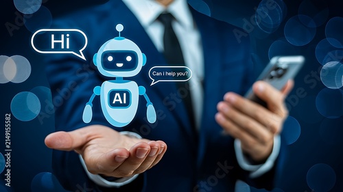 AI virtual assistant chatbot for customer support and automation