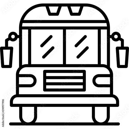 School Bus Icon