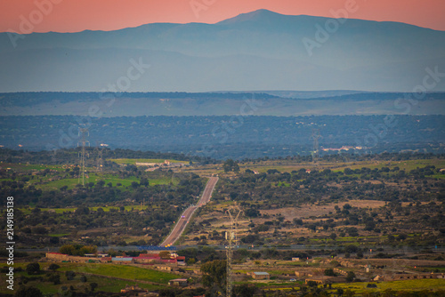 Cityscape of Trujillo (Extremadura, Spain)