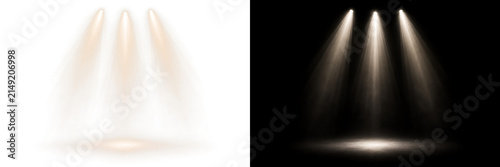 Fotografie コンサート PNG 透明 切り抜き スポットライト ビーム 光 発光 デザイン 素材.