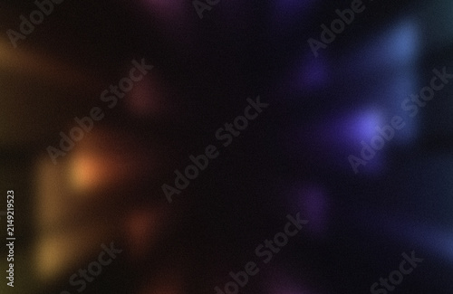 Obraz na płótnie Abstract glowing lights in dark space