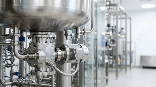 pharmaceutical magnetic mixer drive mounted beneath stainless steel vessel enabling contamination free sterile mixing operations