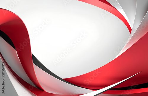 Indonesian Independence Day Background with Red and White Flag, Freedom Concept