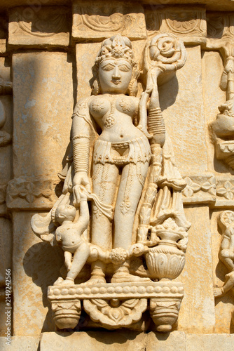 Obraz na plátne hindu temple in india
