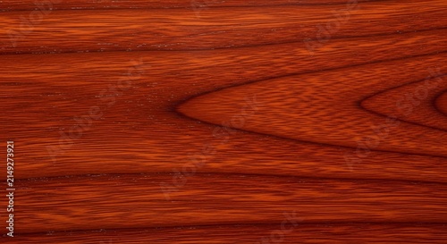 Rich mahogany wood grain texture background showing polished natural cherry timber patterns with elegant dark brown abstract wavy lines