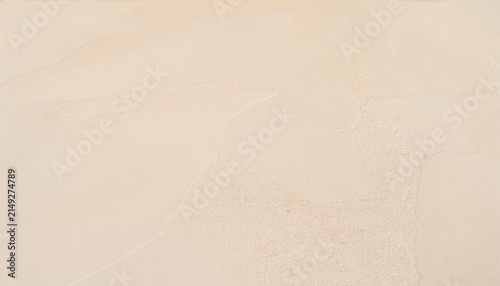 Minimal Luxury Ivory Plaster Surface Background with Soft Morning Light