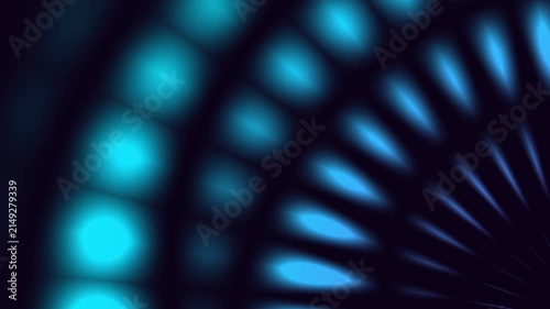 Purple light rays pulse through a dark stage environment in a dynamic 3D render ideal for Halloween party backgrounds and club DJ visuals