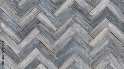 Natural ash wood herringbone tiling texture with realistic grain details for high quality backdrops.
