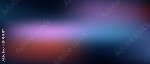 Blurred abstract background, with gradient blue, purple, and orange