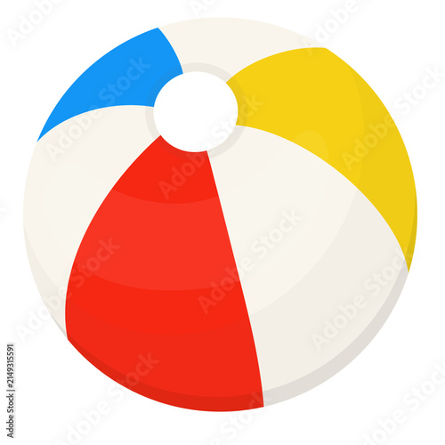 Colorful Beach Ball Summer Vacation Toy