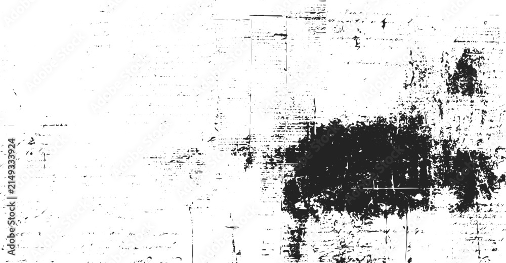 Fototapeta premium Vintage Grunge Newspaper Texture Background with Aged Paper and Distressed Print Effect
