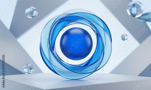 blue abstract background