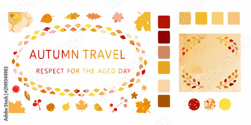 Watercolor maple leaf and berry arrangement with autumnal color palette on a white background autumn leaves foliage fall colors painting illustration cluster seasonal