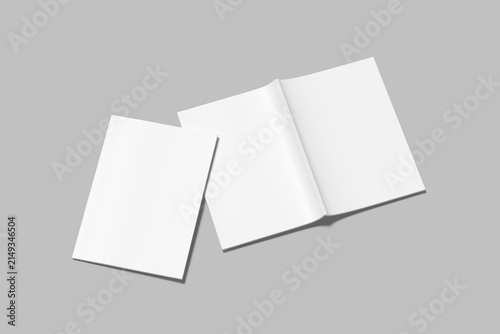 Blank Magazine Mockup