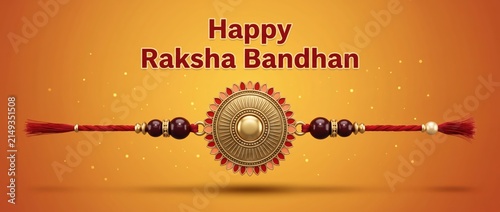 Decorative Rakhi for Raksha Bandhan celebration.