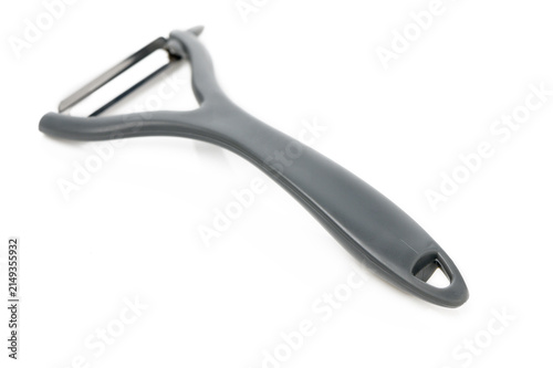Cuadro en lienzo Essential kitchen tool for effortless fruit and vegetable peeling at home every