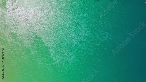 Aerial view amazing waves sea surface view nature ocean waves background