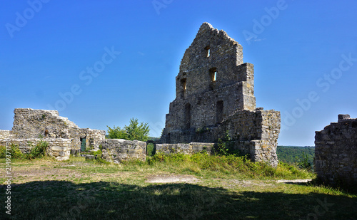 Ruine der Burg Hohenurach; Schwäbische Alb; Bad Urach; Baden Württemberg; Deutschland
