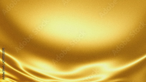 Premium golden silk background featuring smooth satin folds, metallic reflections, and soft glowing highlights. Ideal for luxury branding, packaging, invitations, presentations, advertising, Premium