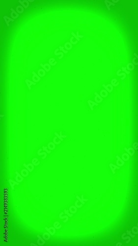 Vertical emergency alert background with a flickering red vignette and grainy texture over a green screen, designed for warning scenes, crisis videos, and mobile motion graphics.