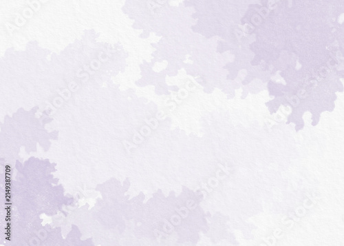 Light purple watercolor abstract soft texture background